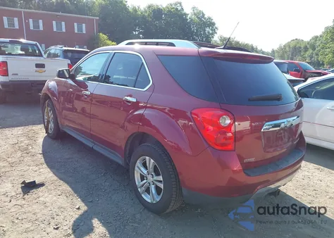 2011 Chevrolet Equinox Ltz from USA, damaged, VIN 2CNALFEC3B6215962